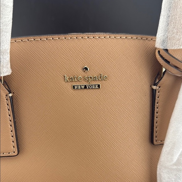 Kate Spade Cameron Street Lottie Medium Crossbody in Cashew Butter - Picture 2 of 5